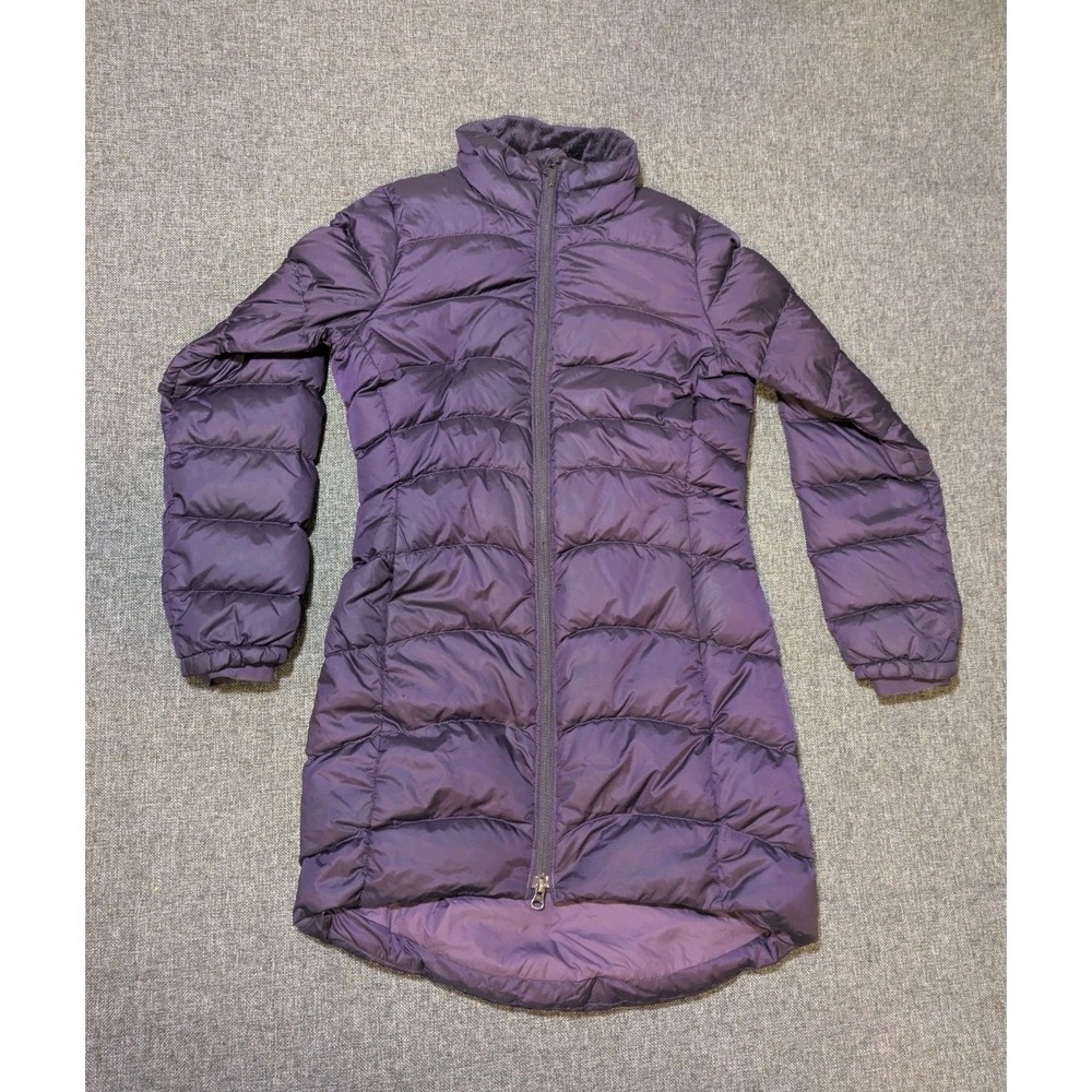 Mountain Hard Wear Citilicious Puffer Parka Jacket Purple XS Fleece Lined Coat
